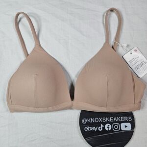 Lululemon Waterside Swim Top C PCLY Pink Clay Bikini Women's Size 4